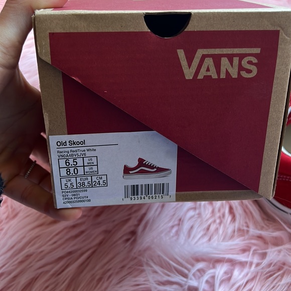 Old Skool red vans - Picture 7 of 7